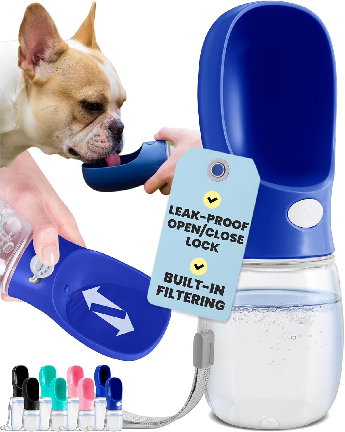 Collare riflettente regolabile per cani