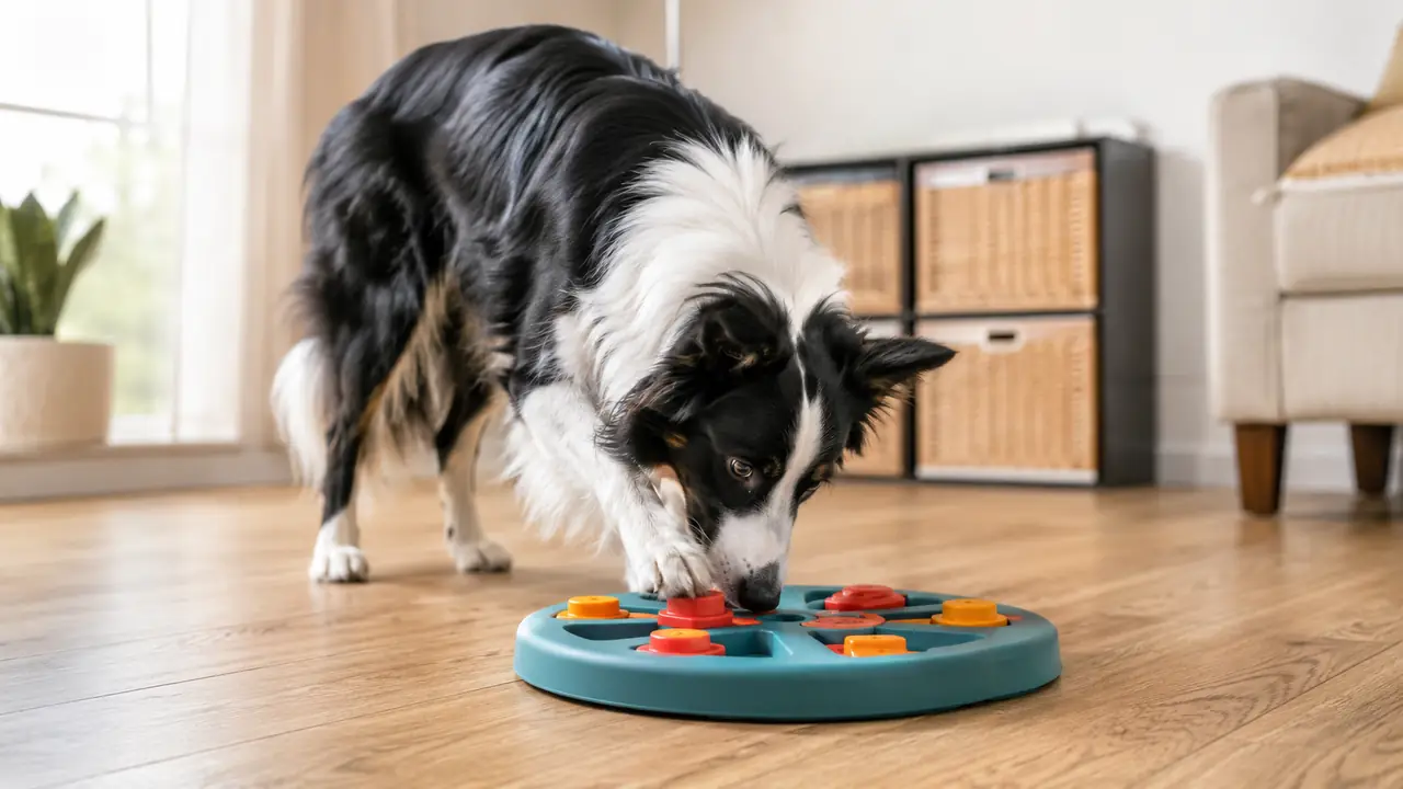 Controllo del cane per prevenzione e protezione dai parassiti